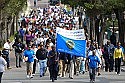 Hundreds march over government pay dispute