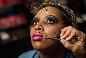 Sexy scary is the make-up look this year