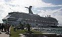 Carnival Glory welcomed with plaque