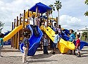 Mullet Bay playground given a makeover