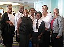 Teachers and students joyfully come together at school reunion