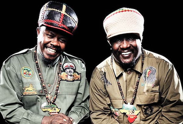 Luciano and brother honour reggae king