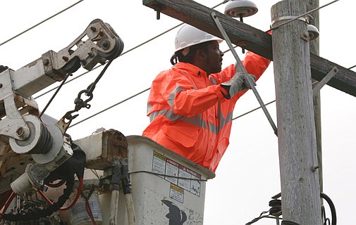 Downed pole closes school