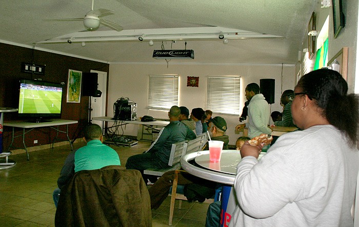 Fans at Nahki’s home club glued to TV