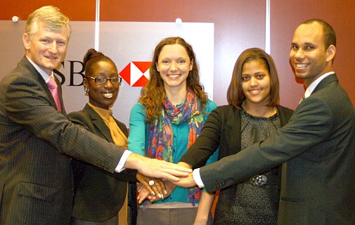 HSBC staff give back