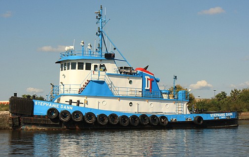 Tug to help get wharf ready