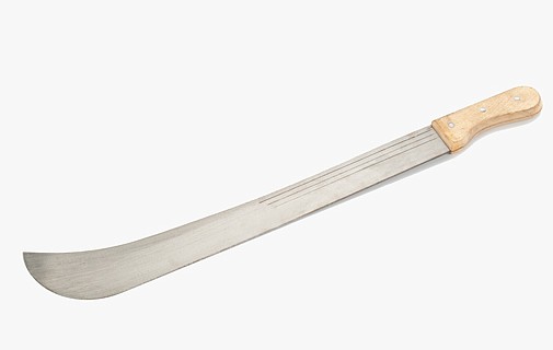 Man denies machete possession