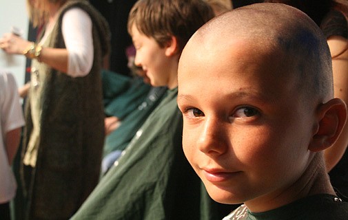 Record number of Saltus shavees for St Baldrick’s