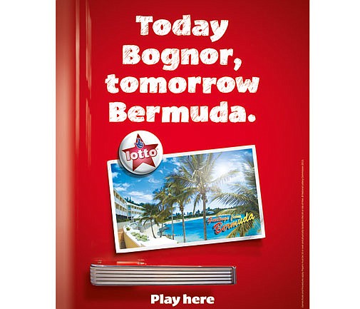 Will Bermuda cash in from UK lottery ads?