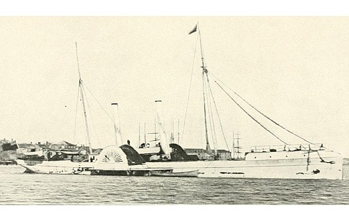 BBC film on island for its series on Scottish-built ships