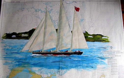 Spirit of Bermuda painting wins art contest