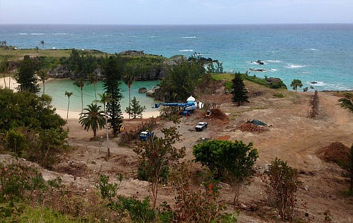 Old Sonesta Beach site receives some TLC