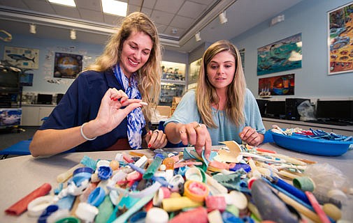 BUEI exhibit a stark warning of ocean’s plastic pollution