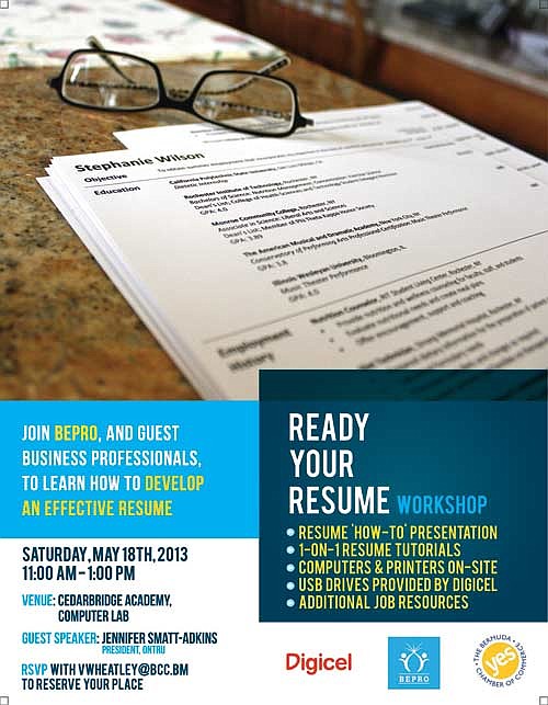 BEPRO hosts resume workshop