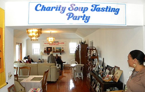 Soup party raises $1,000 for charity