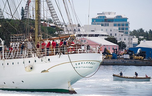 Tall Ship will take in Bermuda Day festivities