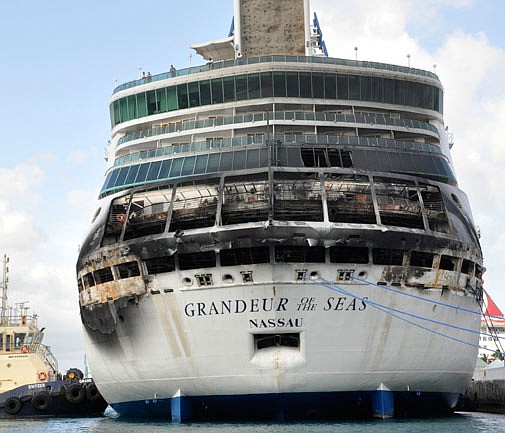 Cruise ship fire puts Bermuda visits in jeopardy (Update)