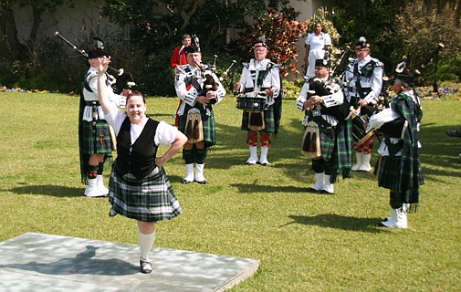 Tartan takeover in lead-up to Highland Games