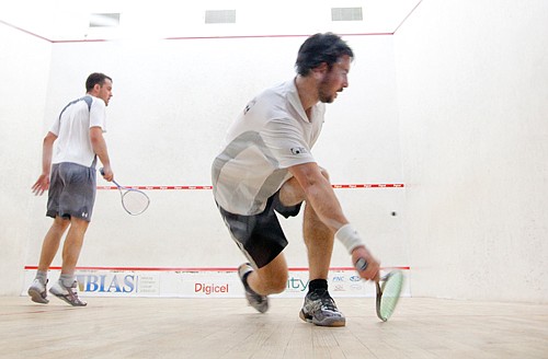 Reinforced squash squad gunning for podium places