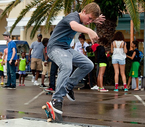 PHOTOS: 'Sick tricks' as skaters roll on Front Street