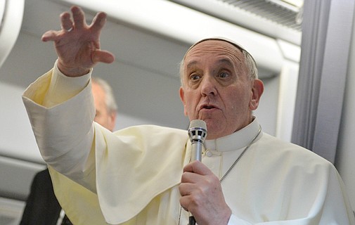 Pope offers hope to gays in Catholic church