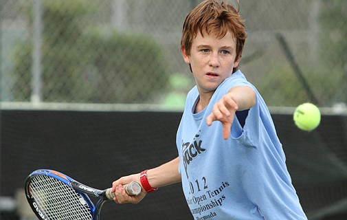 Tough going for Bermuda tennis boys