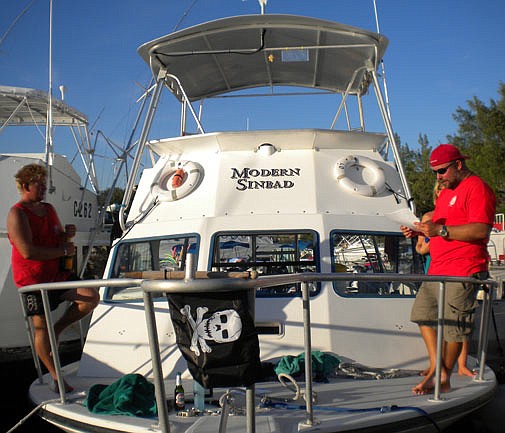 Dive boat renamed Modern Sinbad after sloop’s heroic hurricane journey