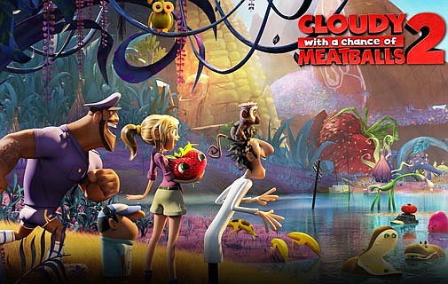 You’ll relish Cloudy With  A Chance of Meatballs 2