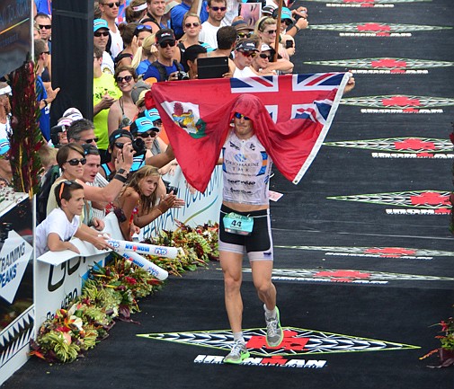 Butterfield finishes 7th in Hawaii Ironman