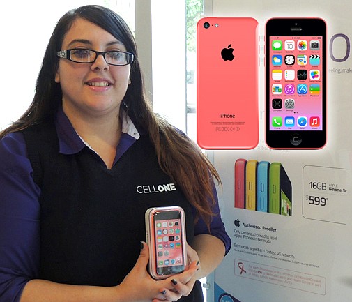 iPhone 5c now available at CellOne