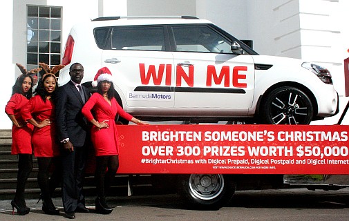 Digicel promises to brighten someone's Christmas
