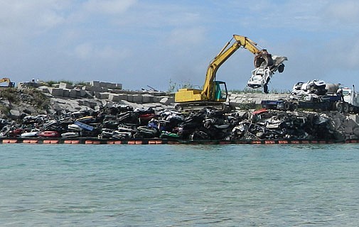 203 vehicles junked during Waste Day
