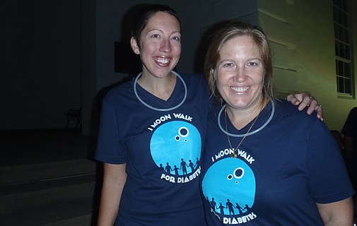 Charity’s first Moon Walk raises $3,000 for diabetes prevention