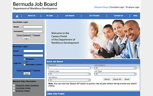 Find work with Bermuda Job Board