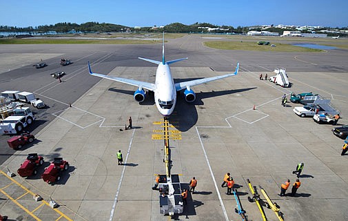 Airport Runway project completed 