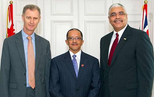 Dr. Derrick Binns sworn-in as Cabinet Secretary