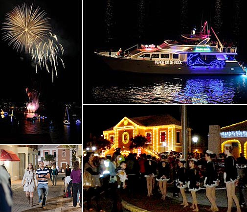 Holiday highlights: Christmas walkabout, boat parade