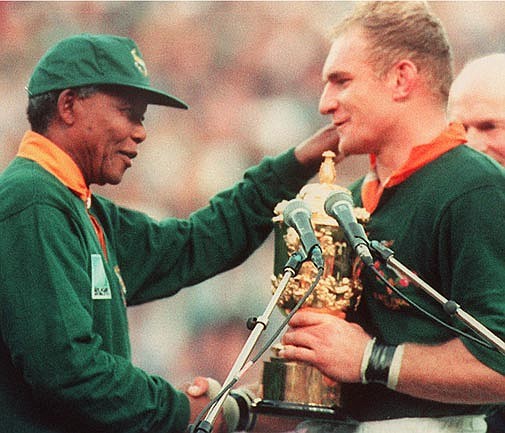 The moment Mandela united a nation