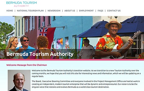 Bermuda Tourism Authority launches website