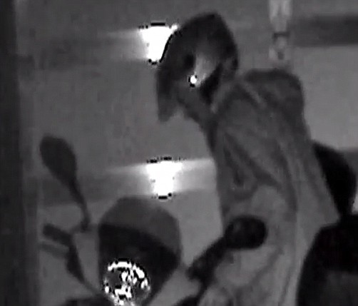 Video: Brazen thief steals bike from a garage in Smith's (Update)