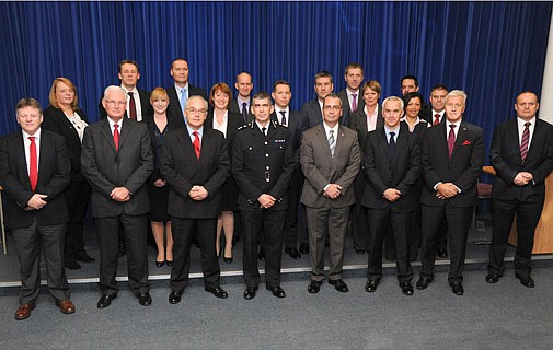 Hampshire officers sworn in as Bermuda Special Constables