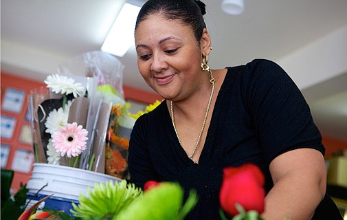 In the zone: Shirmika has a passion for flowers