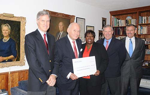 Edmund Gibbons donates to hospital trust