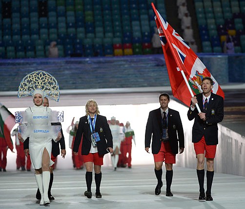 Murphy flies flag for Bermuda at Winter Olympics