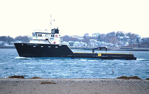 Shipping: Sub undergoing sea trials