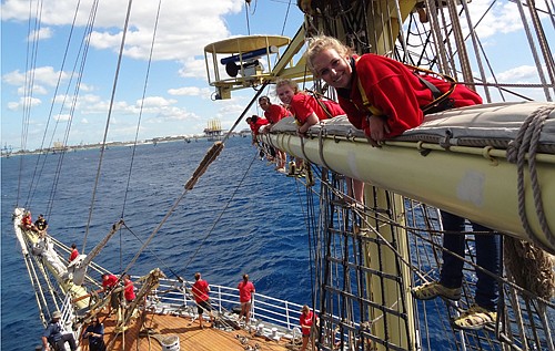 V-Day Bermuda and Class Afloat students join for justice campaign