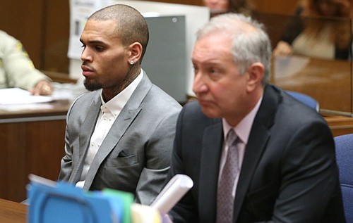 Celeb watch: He’s in jail — is it rock bottom for Chris Brown?