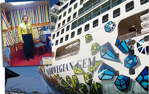 Bermudian impresses onboard Norwegian Gem cruise ship