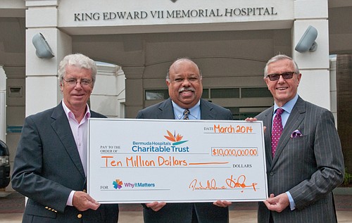 Bank of Bermuda Foundation makes $10m hospital donation