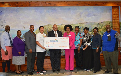 Entertaining hospital staff raise $10k